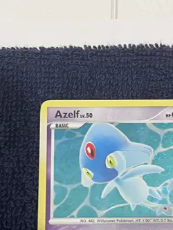 Pokemon TCG Azelf 4/123 Mysterious Treasures Holo Rare English 2007 - Image 4