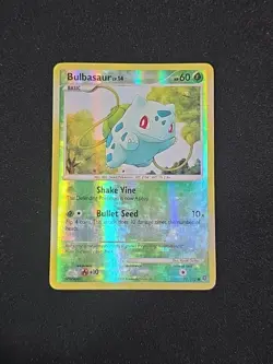 Pokemon Bulbasaur 77/132 Secret Wonders Reverse Holo Common 60 HP Basic - Image 1