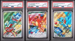 PSA 10 SEQUENTIAL Pokemon First Partner Kanto Set 037 038 039 Charmander - Image 1