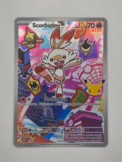 Scorbunny 053 Promo ME: Mega Evolution Promo Pokemon Holo Near Mint - Image 1
