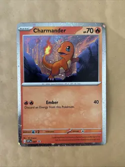 Charmander (Cosmos Holo) 047 Holo Promo Scarlet & Violet Promo Pokemon Near Mint - Image 1