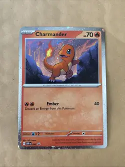 Charmander (Cosmos Holo) 047 Holo Promo Scarlet & Violet Promo Pokemon Near Mint - Image 2