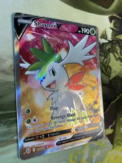 Shaymin V (Full Art) 152/172 Swsh09: Brilliant Stars Holo Pokemon TCG Card Nm - Image 2