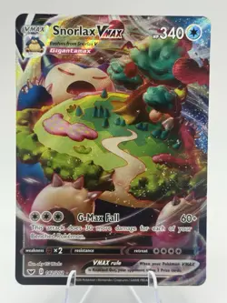 Snorlax VMAX 142/202 Swsh01 Sword & Shield Holo Full Art Ultra Rare - Image 1