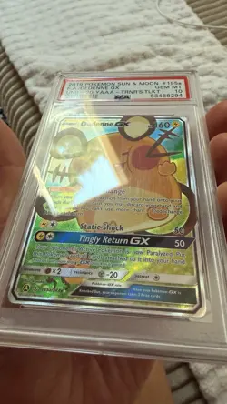 PSA 10 Pokemon TCG Dedenne GX Trainer's Toolkit 195a/214 Holo Promo - READ - Image 3