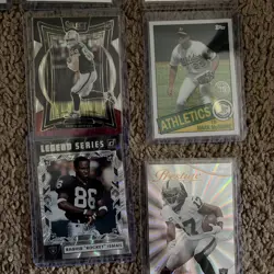 Oakland/Sacramento Sports card Lot With Autographs And Patches - Image 5