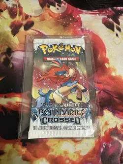 POKEMON BLACK AND WHITE BOUNDARIES CROSSED BOOSTER PACK SEALED NEW - Image 1