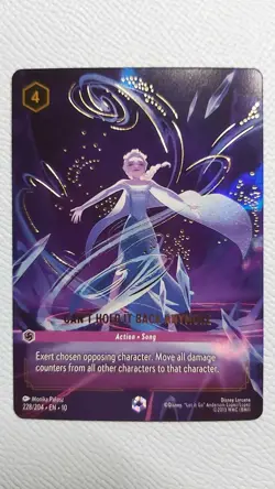 Can't Hold It Back Anymore - Enchanted - Disney Lorcana EN - Elsa - 228/204 - Image 1
