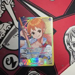 OP11-041 Nami Leader Alt Art - A Fist of Divine Speed (OP11) One Piece Card - Image 1
