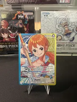 Nami - OP11-041 - Alt Art Leader - A Fist of Divine Speed - One Piece - English - Image 1