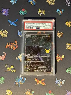 Pokemon Card Zekrom 114/114 Celebrations: Classic Collection - PSA 10 GEM MINT - Image 1