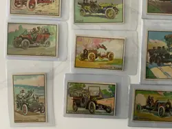 1953 Bowman Antique Autos Complete Set ALL 48 CARDS EXCELLENT - Image 2