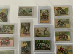 1953 Bowman Antique Autos Complete Set ALL 48 CARDS EXCELLENT - Image 3