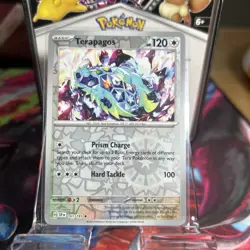 162/191 Surging Sparks Terapagos Reverse Holo Pokemon TCG - Image 1