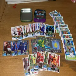 Large Match Attax Bundle – 2015/16 Mixed Football Cards Job Lot - Image 1