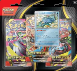 Sealed Pokemon Bundle Mega Evolution Booster Box + Two 3 Pack Blisters - Presale - Image 3