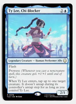 Ty Lee, Chi Blocker 76 Rare Avatar: The Last Airbender Magic: The Gathering - Image 1