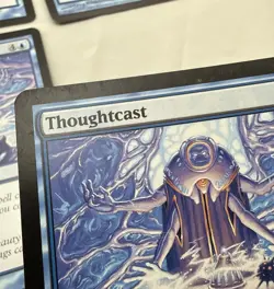Thoughtcast x4 MTG Mirrodin 4x Magic Very Good Light Play VG LP - Image 2