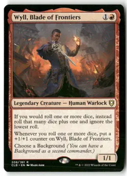 Commander Legends: Battle for Baldur's Gate #208 Wyll, Blade of Frontiers - Image 1