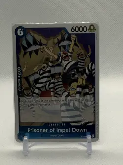 Prisoner of Impel Down #42 - The Time Of Battle (OP16) Rare Holo One Piece Card - Image 1