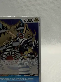 Prisoner of Impel Down #42 - The Time Of Battle (OP16) Rare Holo One Piece Card - Image 2