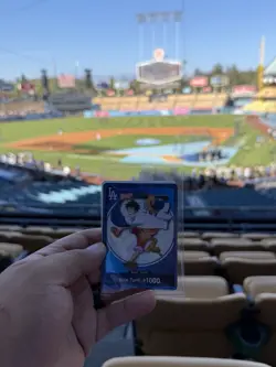 2026 Los Angeles Dodgers One Piece Promo Card ONLY 7/2 - Image 3