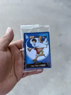 2026 Los Angeles Dodgers One Piece Promo Card ONLY 7/2 - Image 4
