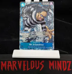 Mr.3 (Galdino) OP16-056 SR Alt Art One Piece The Time Of Battle - Image 1