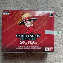 Bandai One Piece Card Game: Carrying On His Will (OP-13) English Booster Box - Image 1