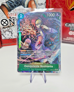ONE PIECE - DONQUIXOTE ROSINANTE OP05-030 ALT ART RARE ENG PREM BOOSTER 2 PRB02 - Image 1