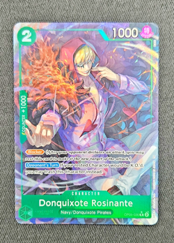 ONE PIECE - DONQUIXOTE ROSINANTE OP05-030 ALT ART RARE ENG PREM BOOSTER 2 PRB02 - Image 2