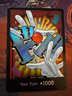 DON!! Card (Buggy) DON!! Premium Booster -The Best- Vol. 2 One Piece Foil NM - Image 1