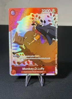 Monkey.D.Luffy (Gift Collection 2023) P-001 One Piece Promotion Cards Foil - Image 1