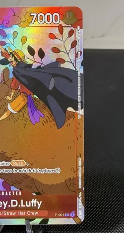 Monkey.D.Luffy (Gift Collection 2023) P-001 One Piece Promotion Cards Foil - Image 2