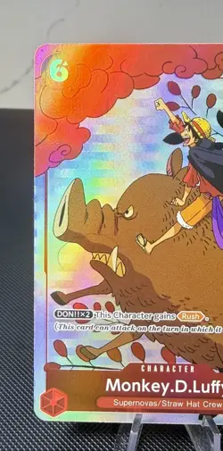 Monkey.D.Luffy (Gift Collection 2023) P-001 One Piece Promotion Cards Foil - Image 3