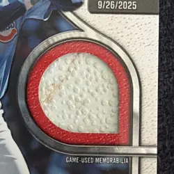 2026 Topps Series 2 Pete Crow-armstrong GameUsed Base Relic Rtb-pca - Image 3