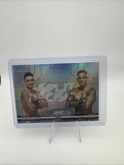 2026 Topps Chrome UFC Max Holloway Dustin Poirier Split Decision SP-7 - Image 1