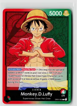Romance Dawn #OP01-003 Monkey.D.Luffy (003) - Image 1