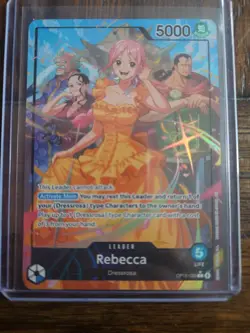 One Piece TCG Rebecca Leader Alt Art OP15-039 English M/NM - Image 1