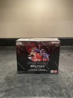 Factory Sealed OP16 The Time of Battle One Piece Booster Box English - Image 1
