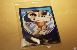 2026 ONE PIECE LOS ANGELES DODGERS MONKEY D LUFFY DON CARD PROMO 7/2/26 PRESALE - Image 1