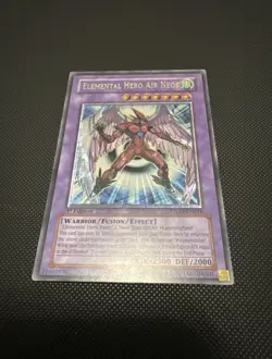 Yu-Gi-Oh Elemental Hero Air Neos EURO Ultimate Rare STON-EN034 1st Edition NM! - Image 3