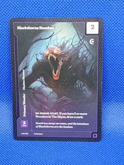 Wonders of the First Blackthorne Banshee Rare Existence - Image 1