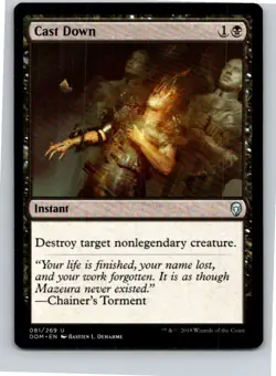 Magic the Gathering Cast Down Dominaria MTG Free Shipping! - Image 1