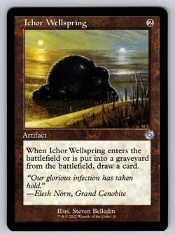 MTG Ichor Wellspring U The Brothers' War: Retro Frame Artifacts 21 NM - Image 1