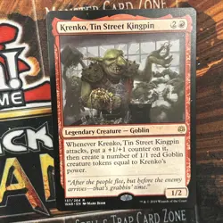 MTG Krenko, Tin Street Kingpin War of the Spark Regular NM X1 - Image 1