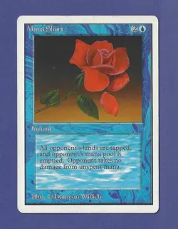 1993 Magic the Gathering - Mana Short - Unlimited MTG - Image 1