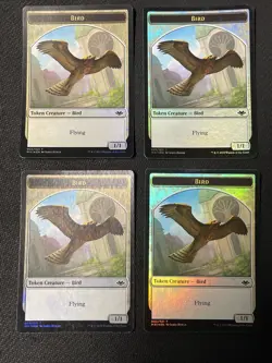 MTG *4x Bird Token Foil* (LP) Modern Horizons Magic the Gathering Free Shipping - Image 1