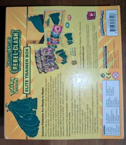 Pokemon TCG Sword & Shield Rebel Clash Elite Trainer Box ETB Factory Sealed - Image 5