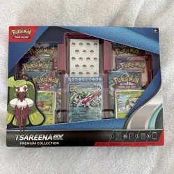 Pokemon TCG Tsareena EX Premium Collection Promo Booster Box New Sealed - Image 1